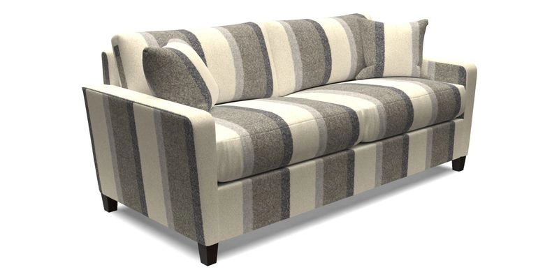 Greenwich 3 seater sofa in Two Tone Plain Biscuit