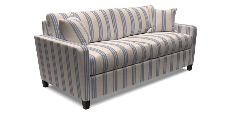 Greenwich 3 seater sofa in Two Tone Plain Biscuit