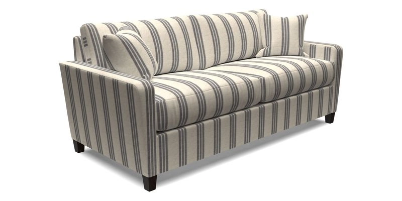 Greenwich 3 seater sofa in Two Tone Plain Biscuit