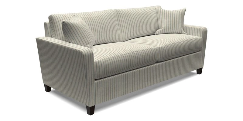 Greenwich 3 seater sofa in Two Tone Plain Biscuit