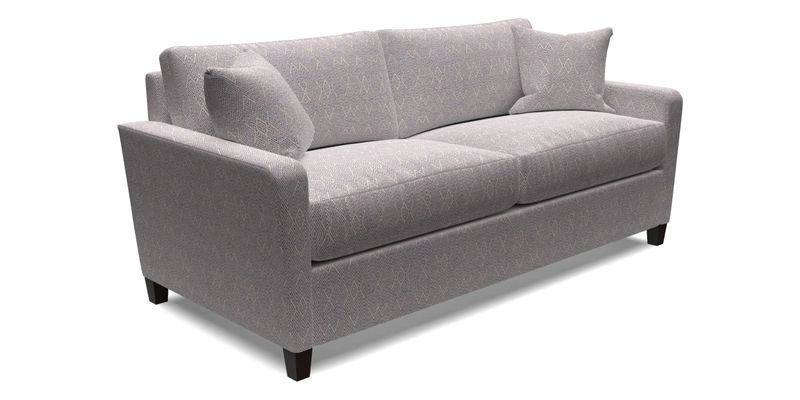 Greenwich 3 seater sofa in Two Tone Plain Biscuit