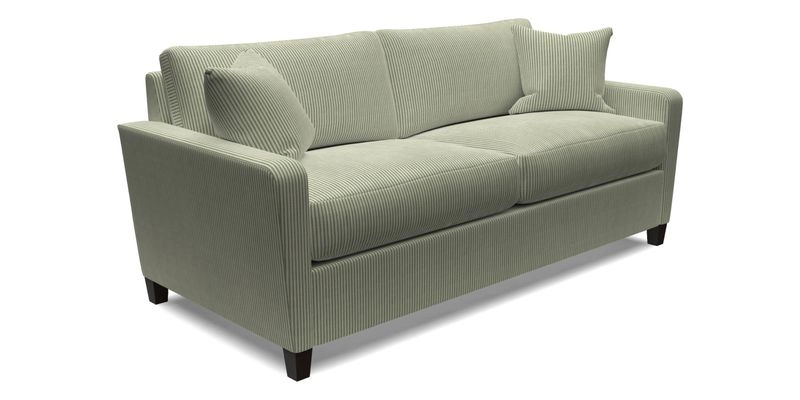Greenwich 3 seater sofa in Two Tone Plain Biscuit