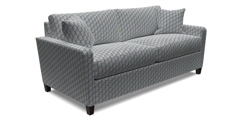 Greenwich 3 seater sofa in Two Tone Plain Biscuit