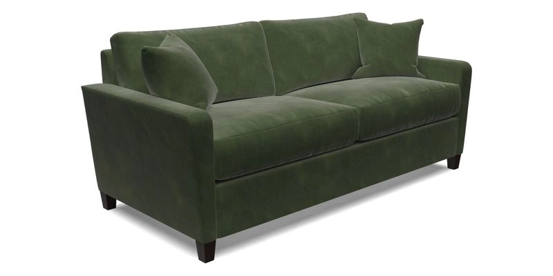 Greenwich 3 seater sofa in Two Tone Plain Biscuit