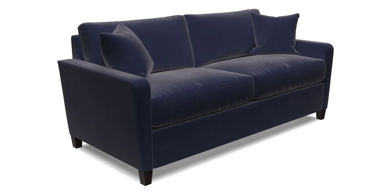 Greenwich 3 seater sofa in Two Tone Plain Biscuit