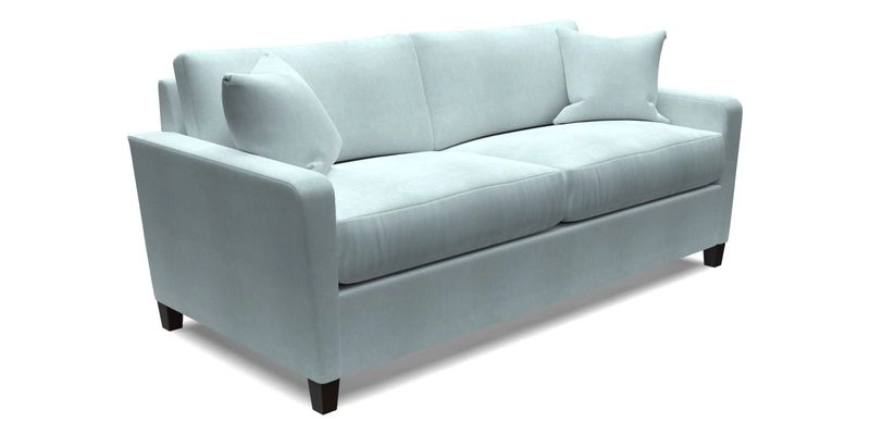 Greenwich 3 seater sofa in Two Tone Plain Biscuit