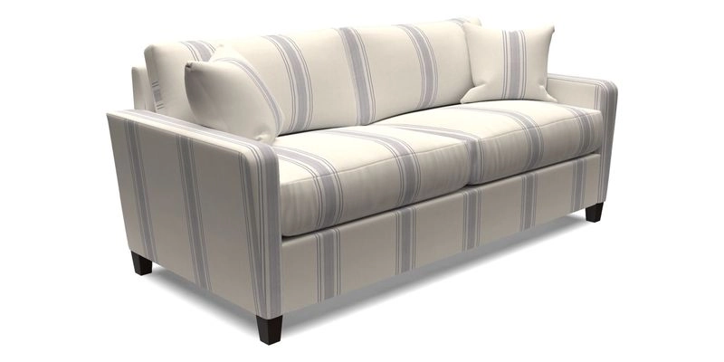 Greenwich 3 seater sofa in Two Tone Plain Biscuit