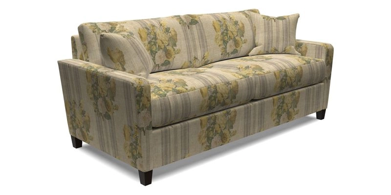 Greenwich 3 seater sofa in Two Tone Plain Biscuit