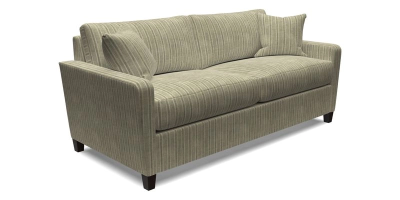 Greenwich 3 seater sofa in Two Tone Plain Biscuit