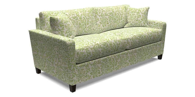 Greenwich 3 seater sofa in Two Tone Plain Biscuit