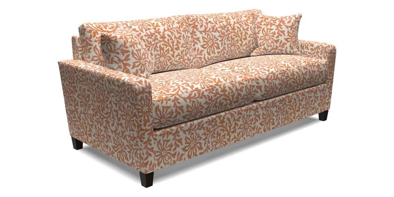 Greenwich 3 seater sofa in Two Tone Plain Biscuit