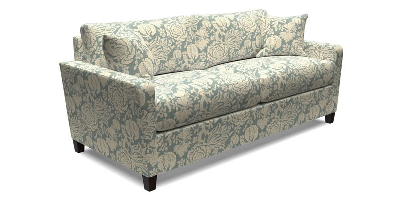Greenwich 3 seater sofa in Two Tone Plain Biscuit