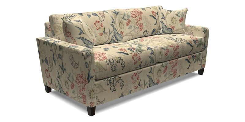 Greenwich 3 seater sofa in Two Tone Plain Biscuit