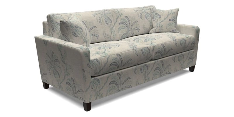 Greenwich 3 seater sofa in Two Tone Plain Biscuit