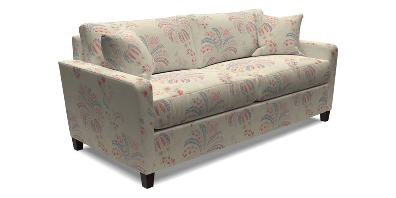 Greenwich 3 seater sofa in Two Tone Plain Biscuit