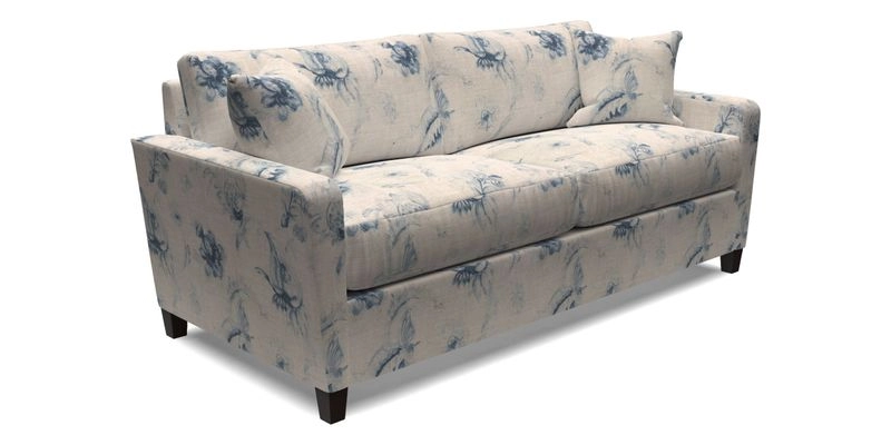 Greenwich 3 seater sofa in Two Tone Plain Biscuit