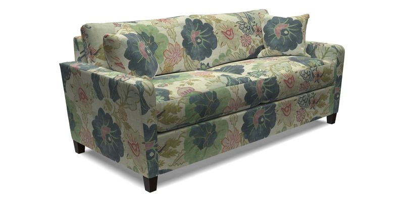 Greenwich 3 seater sofa in Two Tone Plain Biscuit