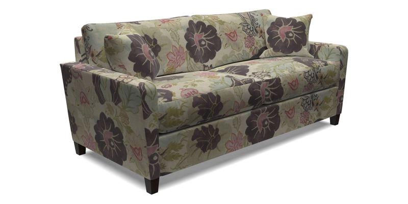 Greenwich 3 seater sofa in Two Tone Plain Biscuit
