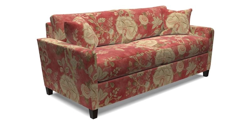 Greenwich 3 seater sofa in Two Tone Plain Biscuit