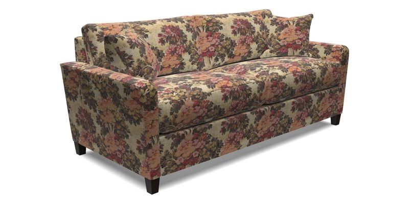 Greenwich 3 seater sofa in Two Tone Plain Biscuit