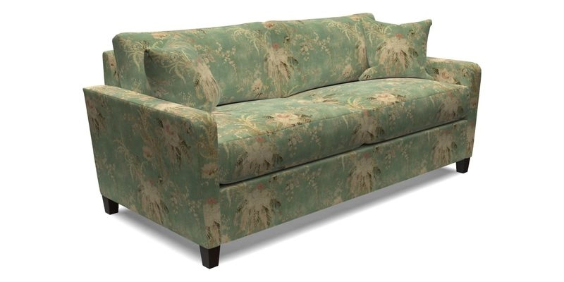 Greenwich 3 seater sofa in Two Tone Plain Biscuit