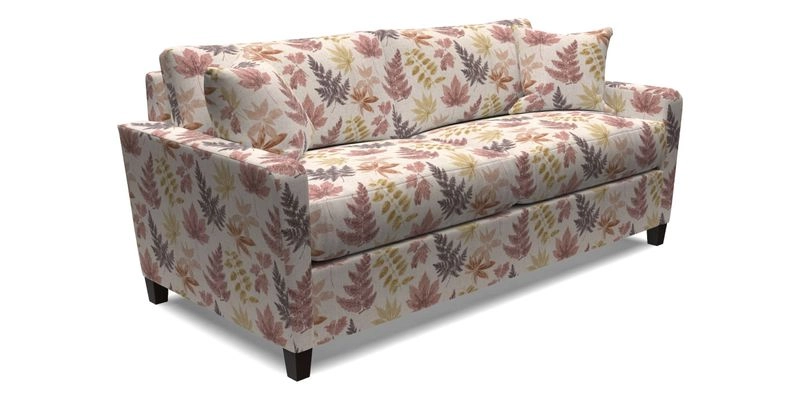 Greenwich 3 seater sofa in Two Tone Plain Biscuit