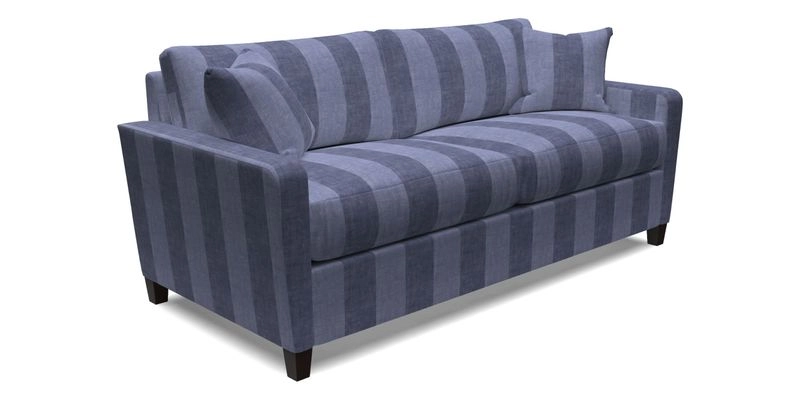 Greenwich 3 seater sofa in Two Tone Plain Biscuit