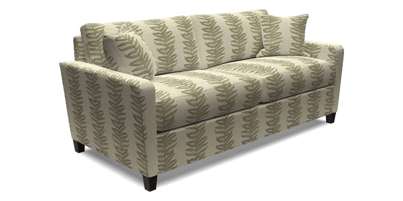 Greenwich 3 seater sofa in Two Tone Plain Biscuit