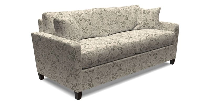 Greenwich 3 seater sofa in Two Tone Plain Biscuit