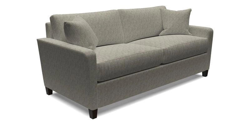 Greenwich 3 seater sofa in Two Tone Plain Biscuit