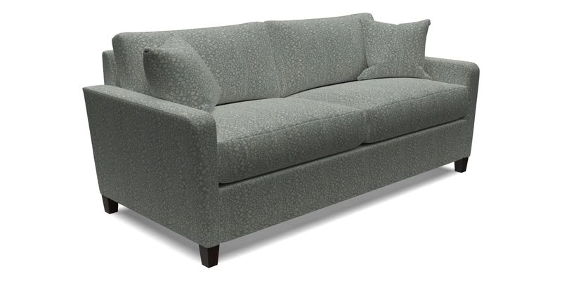 Greenwich 3 seater sofa in Two Tone Plain Biscuit