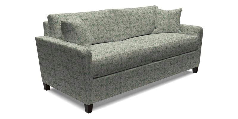 Greenwich 3 seater sofa in Two Tone Plain Biscuit