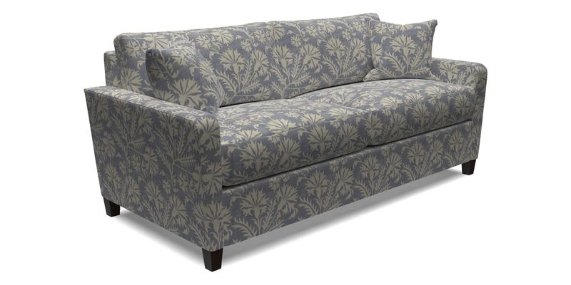 Greenwich 3 seater sofa in Two Tone Plain Biscuit