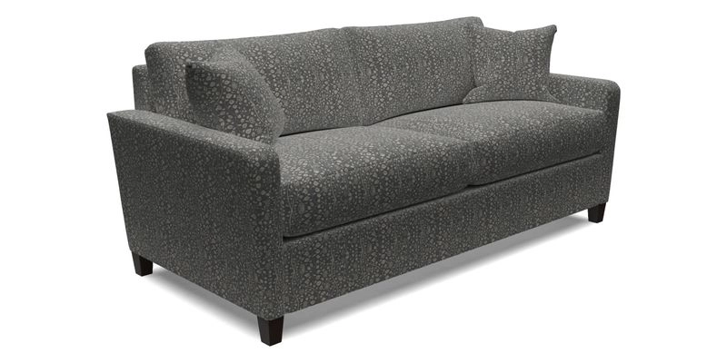 Greenwich 3 seater sofa in Two Tone Plain Biscuit