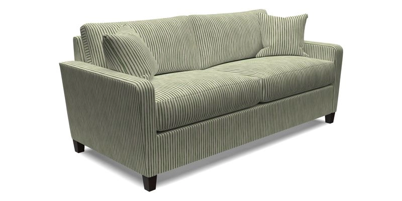 Greenwich 3 seater sofa in Two Tone Plain Biscuit