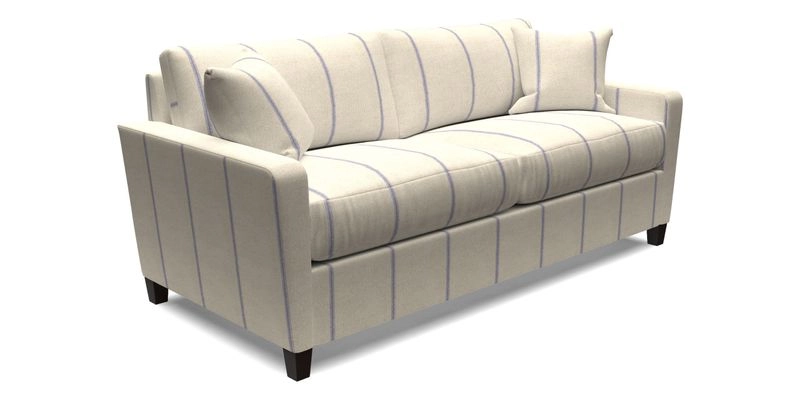 Greenwich 3 seater sofa in Two Tone Plain Biscuit