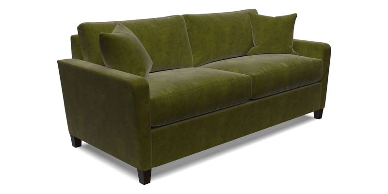 Greenwich 3 seater sofa in Two Tone Plain Biscuit