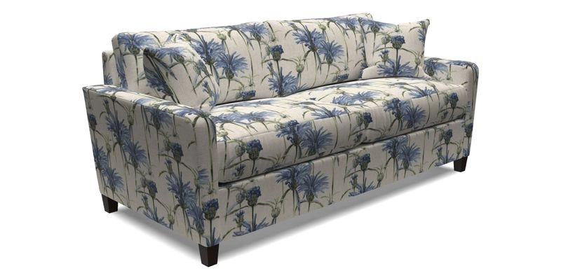 Greenwich 3 seater sofa in Two Tone Plain Biscuit