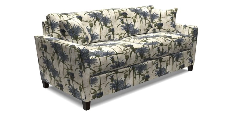 Greenwich 3 seater sofa in Two Tone Plain Biscuit