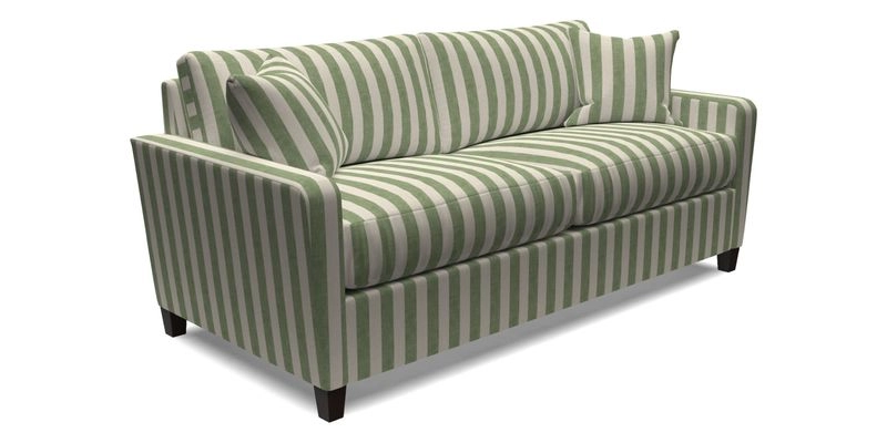 Greenwich 3 seater sofa in Two Tone Plain Biscuit