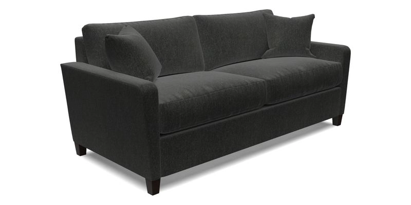 Greenwich 3 seater sofa in Two Tone Plain Biscuit