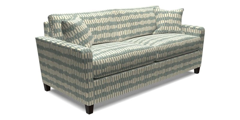 Greenwich 3 seater sofa in Two Tone Plain Biscuit