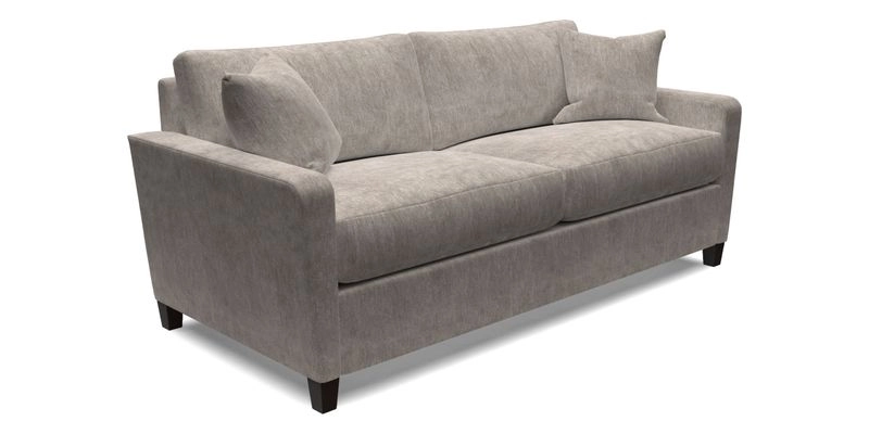 Greenwich 3 seater sofa in Two Tone Plain Biscuit