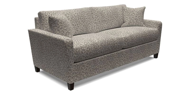 Greenwich 3 seater sofa in Two Tone Plain Biscuit