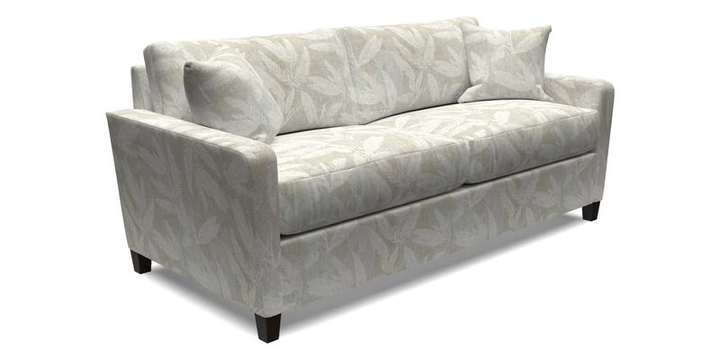Greenwich 3 seater sofa in Two Tone Plain Biscuit
