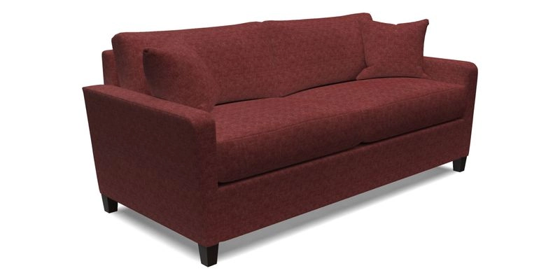 Greenwich 3 seater sofa in Two Tone Plain Biscuit