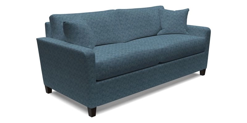 Greenwich 3 seater sofa in Two Tone Plain Biscuit