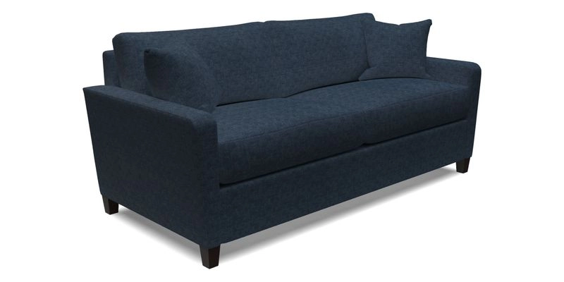Greenwich 3 seater sofa in Two Tone Plain Biscuit