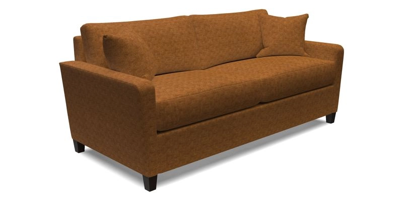 Greenwich 3 seater sofa in Two Tone Plain Biscuit