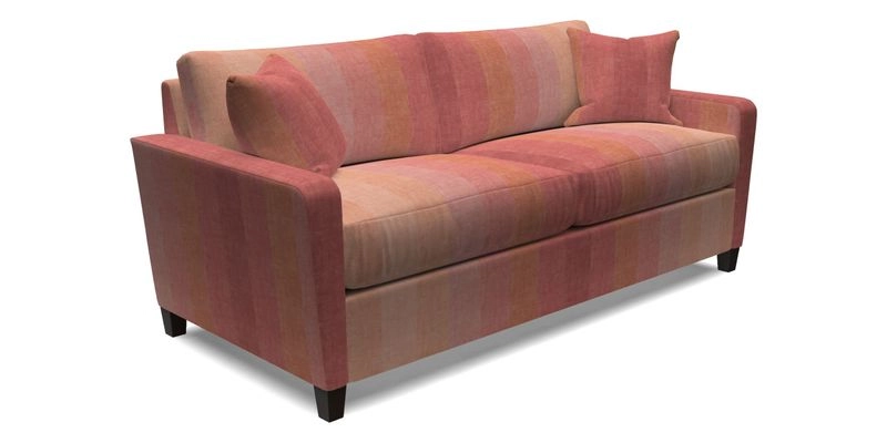 Greenwich 3 seater sofa in Two Tone Plain Biscuit